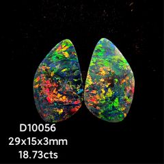 LSDP10056 Opal Doublet Pair