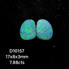 LSDP10157 Opal Doublet Pair