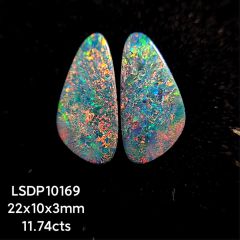 LSDP10169 Opal Doublet Pair